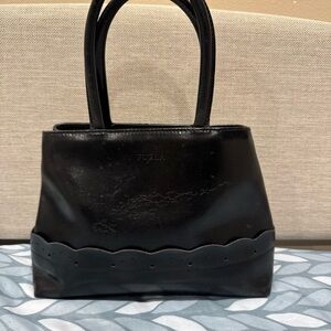 Furla Black Leather Women's Bag